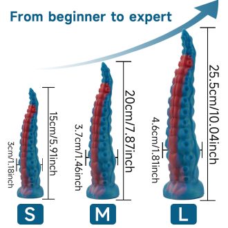 Space Octopus Anal Plug: Extra Long Tentacle Whip for Intense Pleasure