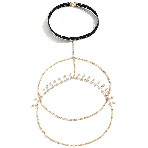 Sexy Rhinestone Leg Chain: Hot Girl Summer Tassel Body Jewelry - Image 5