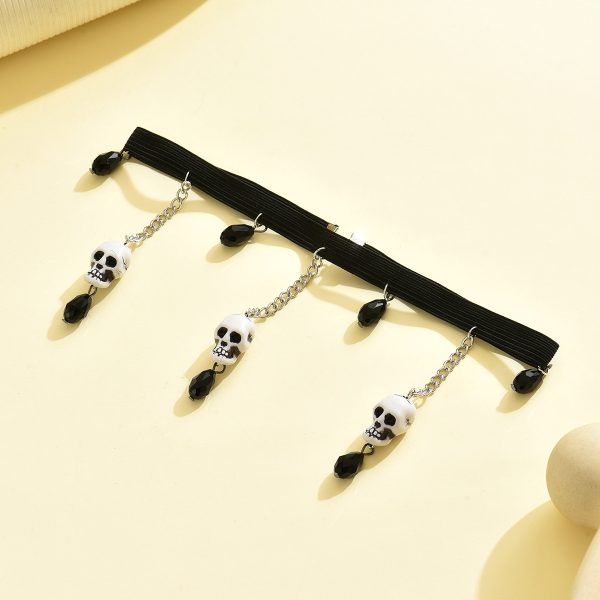 Dark Skull Thigh Chain - Sexy Halloween Pendant Body Jewelry - Image 4