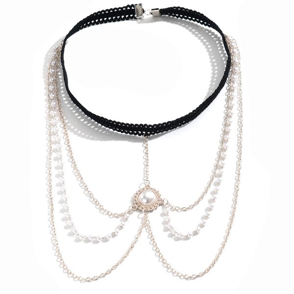 Sexy Pearl Leg Chain - European American Fashion Body Jewelry - Image 6