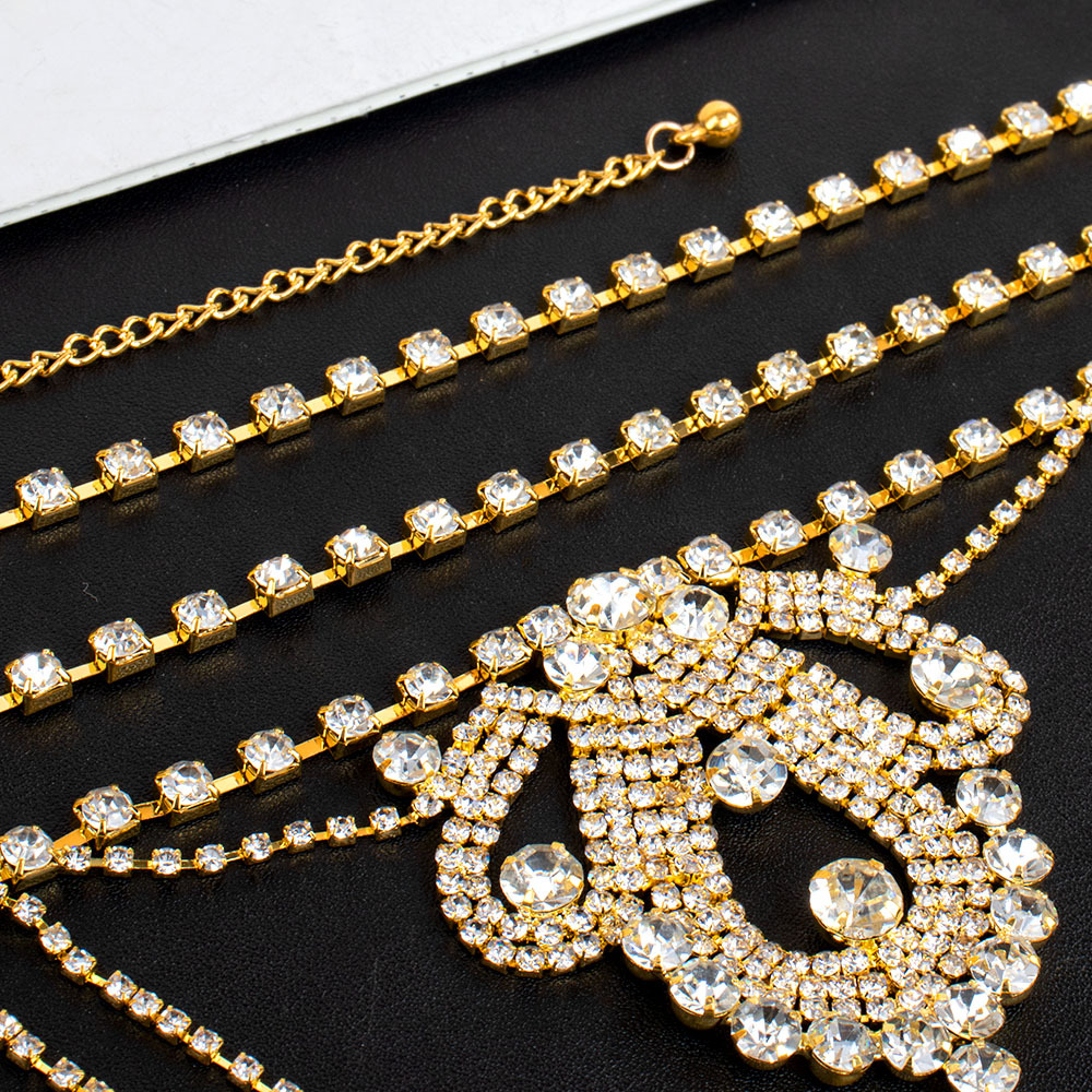 Rhinestone Bikini: Sexy Diamond Body Chain for Club & Rave - Image 3