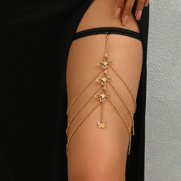 Explosions Sexy Joker Butterfly Thigh Chain - H0004 - Image 2