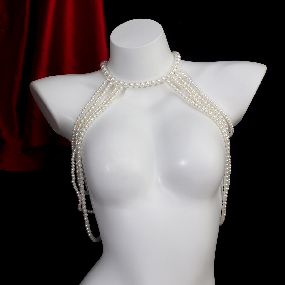 Pearl Body Chain Set: Sexy Waist Jewelry Fashion - Image 4