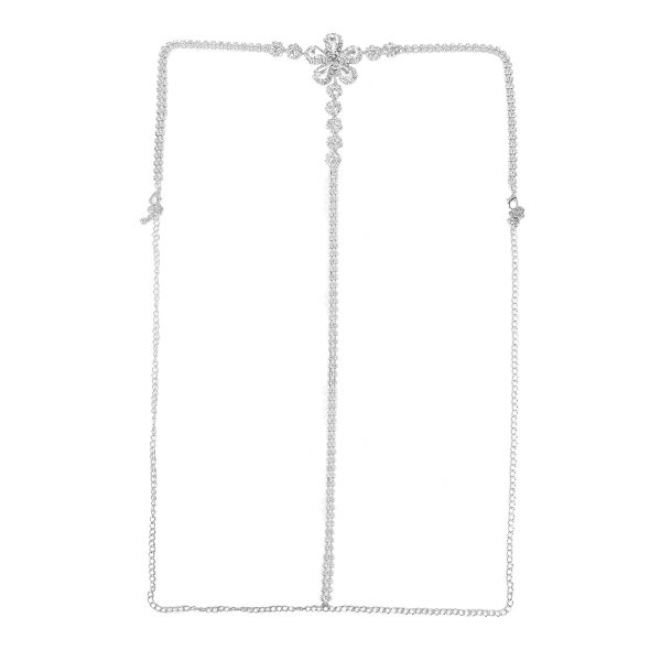 Rhinestone Body Chain: Sexy Yellow Diamond Waist Chain for Nightclub - Image 5