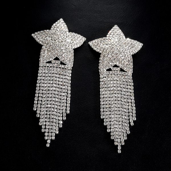 Diamond Star Tassel Bikini Chest Chain: Sexy Halter Temptation Suit - Image 3