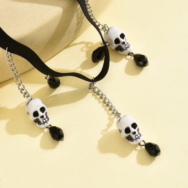 Dark Skull Thigh Chain - Sexy Halloween Pendant Body Jewelry - Image 3