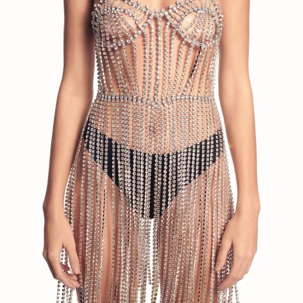 Rhinestone Body Chain: Sexy Diamond Party Jewelry - Image 3