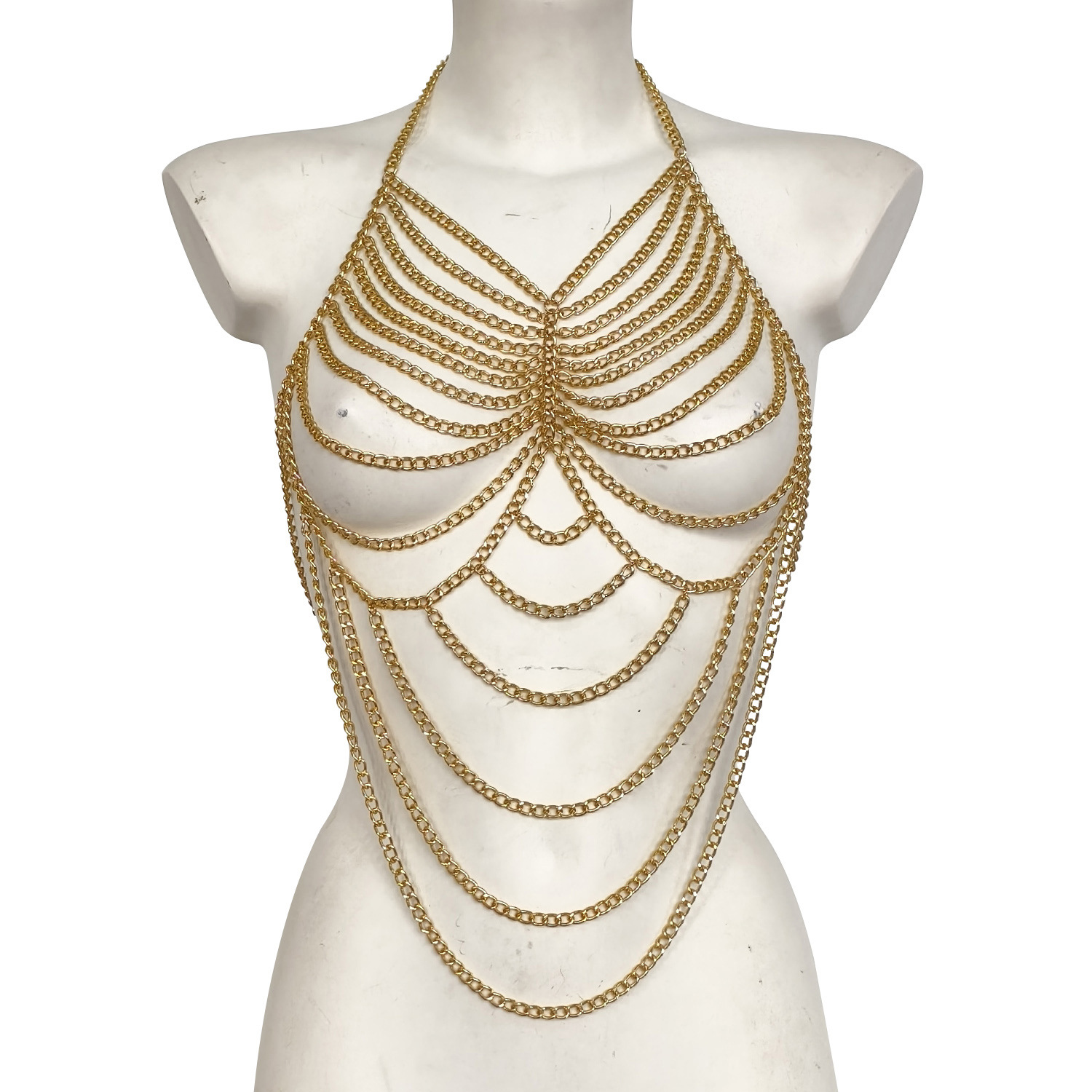 Sexy Body Chain: Adjustable Multi-Layer Nightclub Jewelry - Image 5