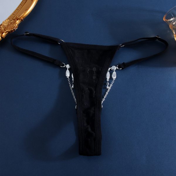 Sexy Tassel Panties Body Chain: Diamond Low Waist Lingerie - Image 4