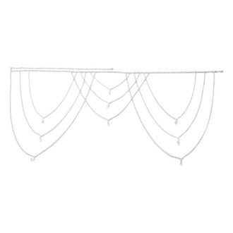 Rhinestone Body Chain: Sexy Layered Chest Jewelry for Women