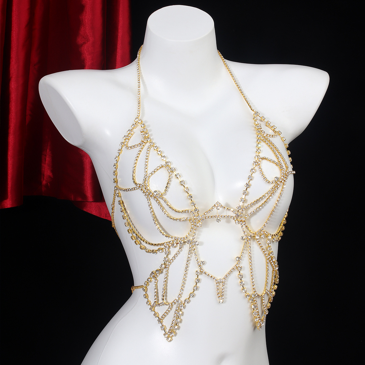 Rhinestone Body Chain: Sexy Diamond Bikini Body Jewelry - Image 2