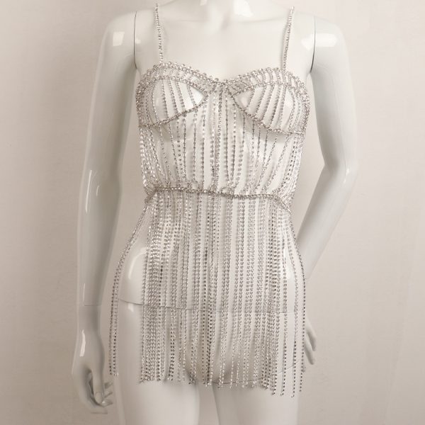 Rhinestone Body Chain: Sexy Diamond Party Jewelry - Image 4