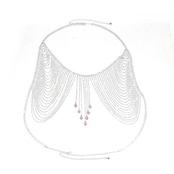 Diamond Tassel Body Chain: Sexy Nightclub Bikini Chest Jewelry - Image 6