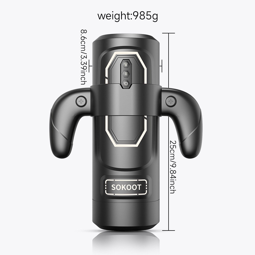 Jinwan Automatic Heated Penis Exerciser Cup: Telescopic - Image 5