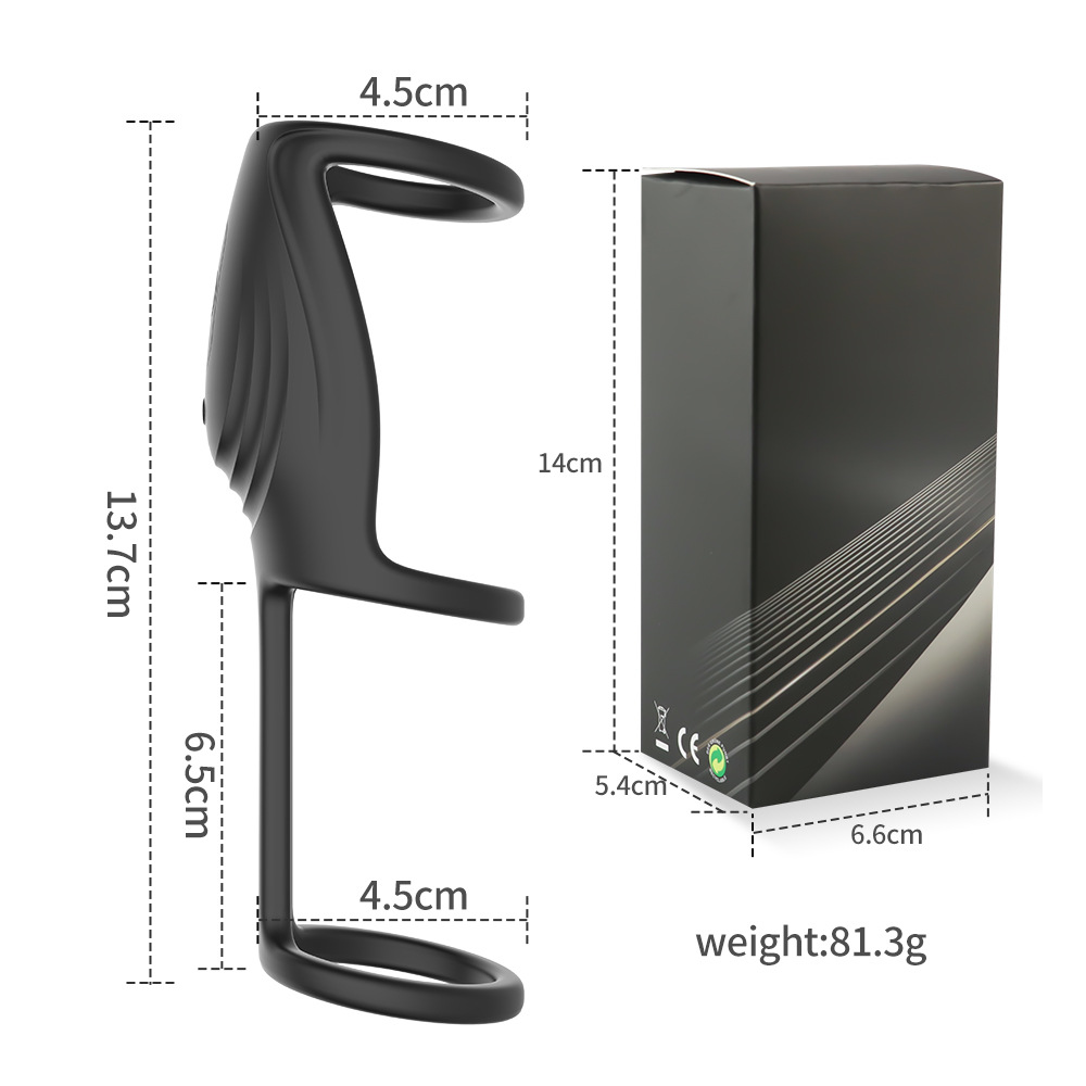 Kevin Wireless Remote Cock Ring: Delay Ejaculation & Enhance Pleasure - Image 4