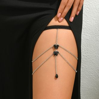 Dark Punk Butterfly Leg Ring: Hot Girl European American Jewelry
