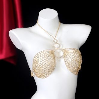 Rhinestone Bikini Body Chain: Sexy Beach Body Jewelry