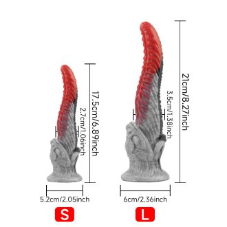 Venom XL Anal Plug: Liquid Silicone Backcourt Masturbator for Women