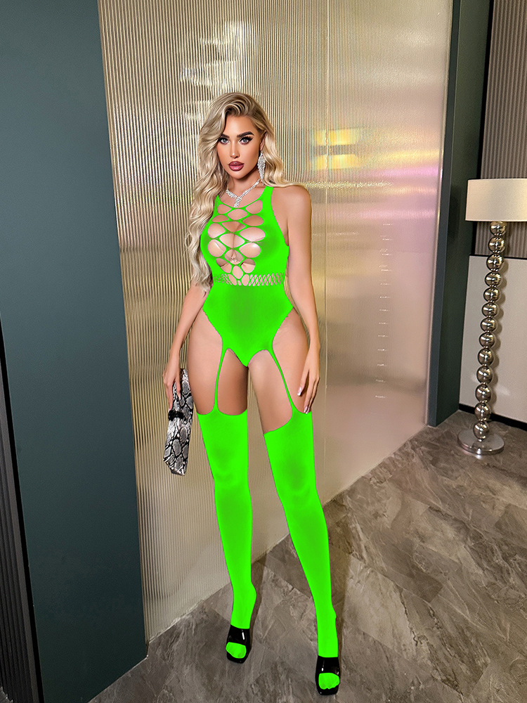 See-Through Mesh Bodysuit: Sexy European Lingerie W783 - Image 10