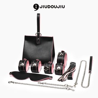 Sm Sex Toy Bundle Set Storage Bag 8-Piece Set Dog Slave Training Adult Sex Props Punishment Tools Customized