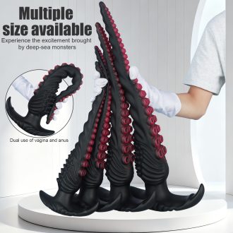Extra Long Octopus Anal Plug, Outdoor Sm Toy, Special-Shaped Tentacle Anal Whip, Penis, Anus Stimulation, Adult Sex Toy