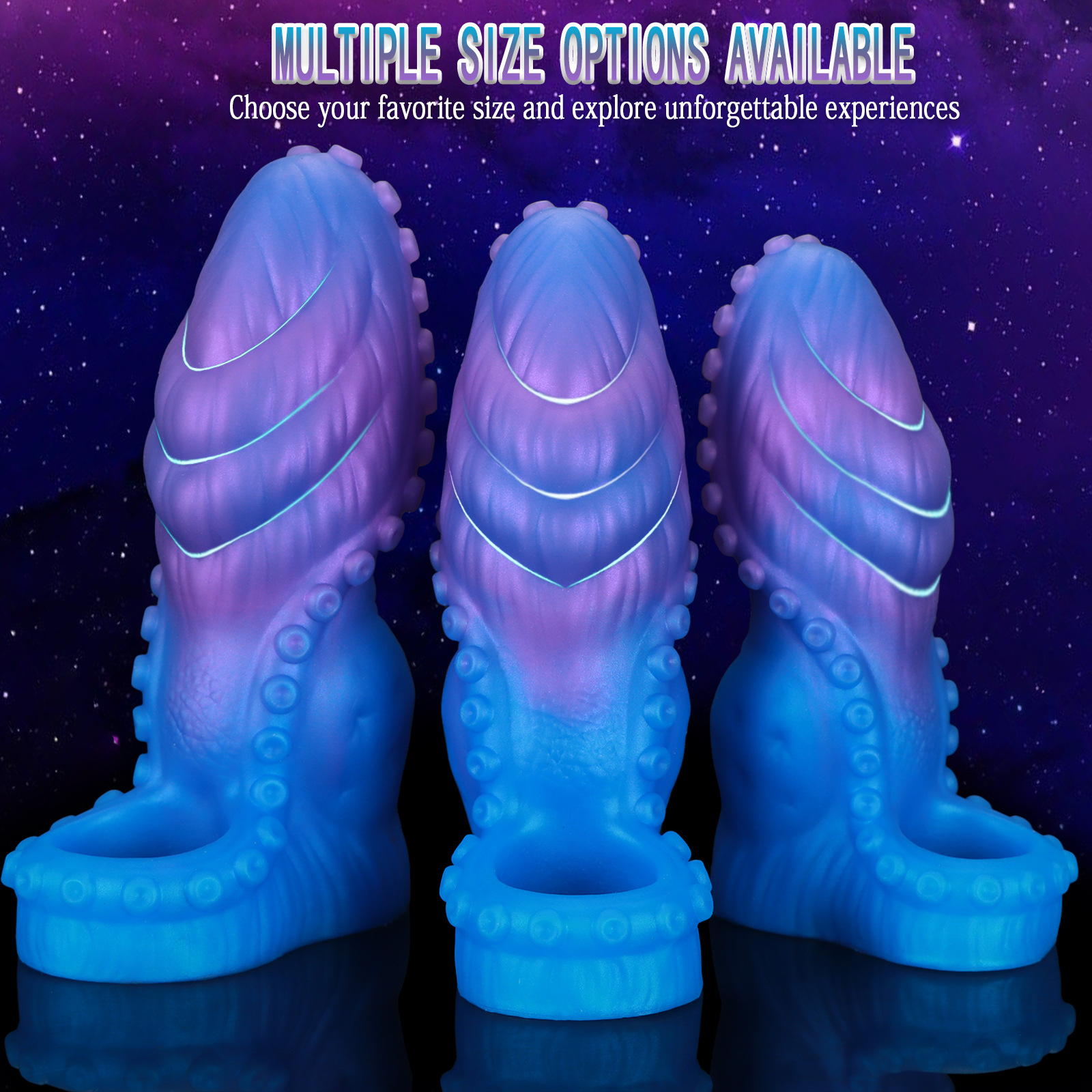 Liquid silicone horseshoe ring sets larger and thicker exotic condom shaped octopus men's penis ring wear simulation penis