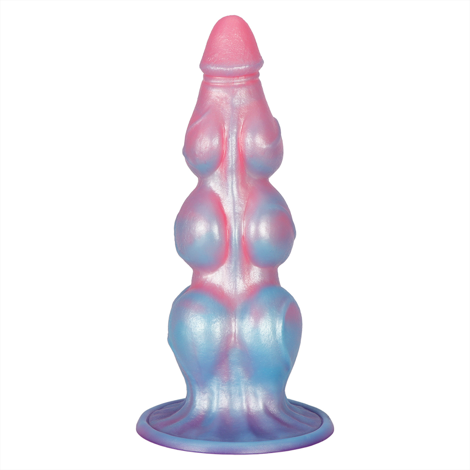 Multi-Dog Knot Artificial Animal Penis Silicone Anal Plug Anus Penis Male and Female Masturbation Device - Image 5