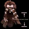 Honey Milu 40CM Voice-Controlled Electric Fox Tail Butt Plug with Pink Bow and Bell