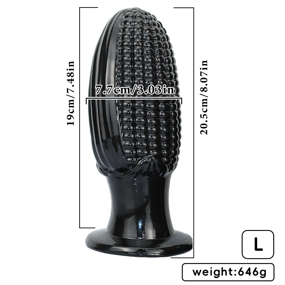 Large Corn Vegetable Dildo for Women - Realistic Penis Butt Plug for Adult Pleasure - Image 8