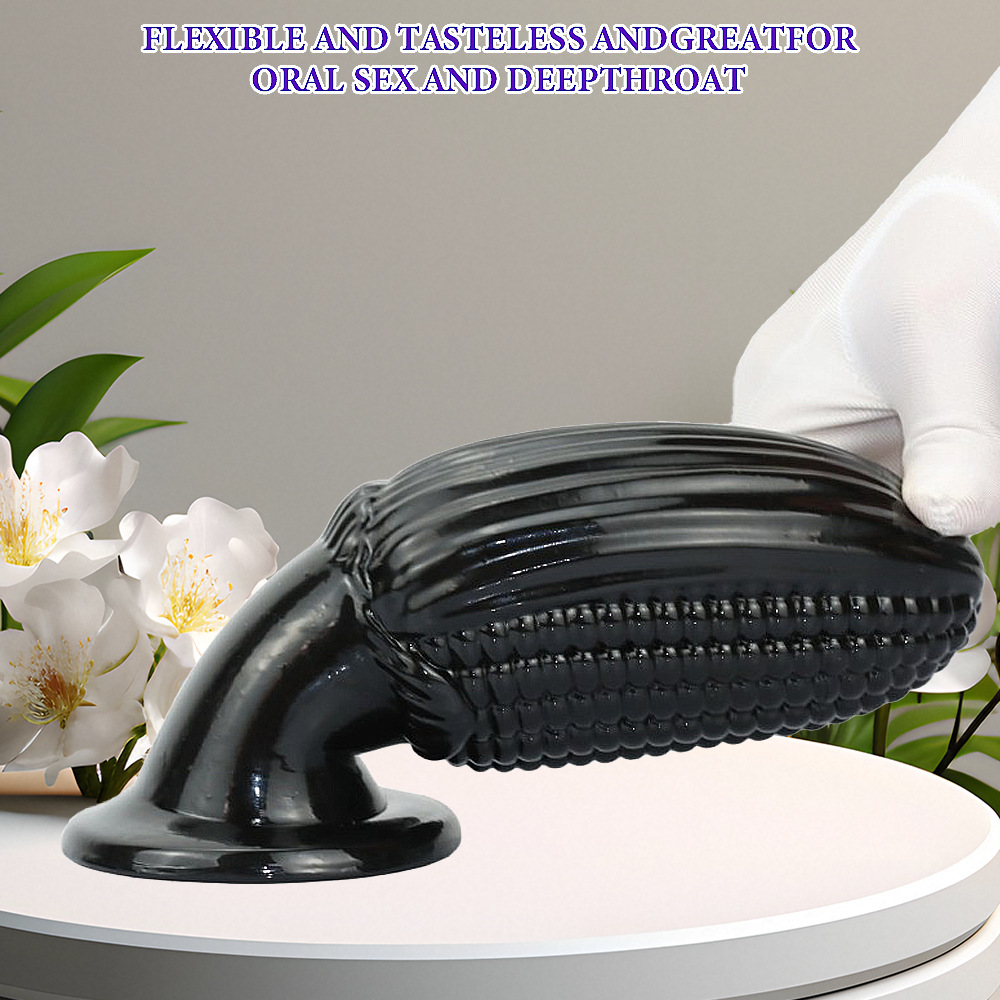 Large Corn Vegetable Dildo for Women - Realistic Penis Butt Plug for Adult Pleasure - Image 2