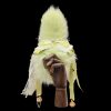 Green Apple Electric Fox Tail Butt Plug with Detachable Bow and Bell