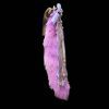 60CM Fox Fur Tail with Purple Bow & Bell - Dreamy Purple Butt Plug