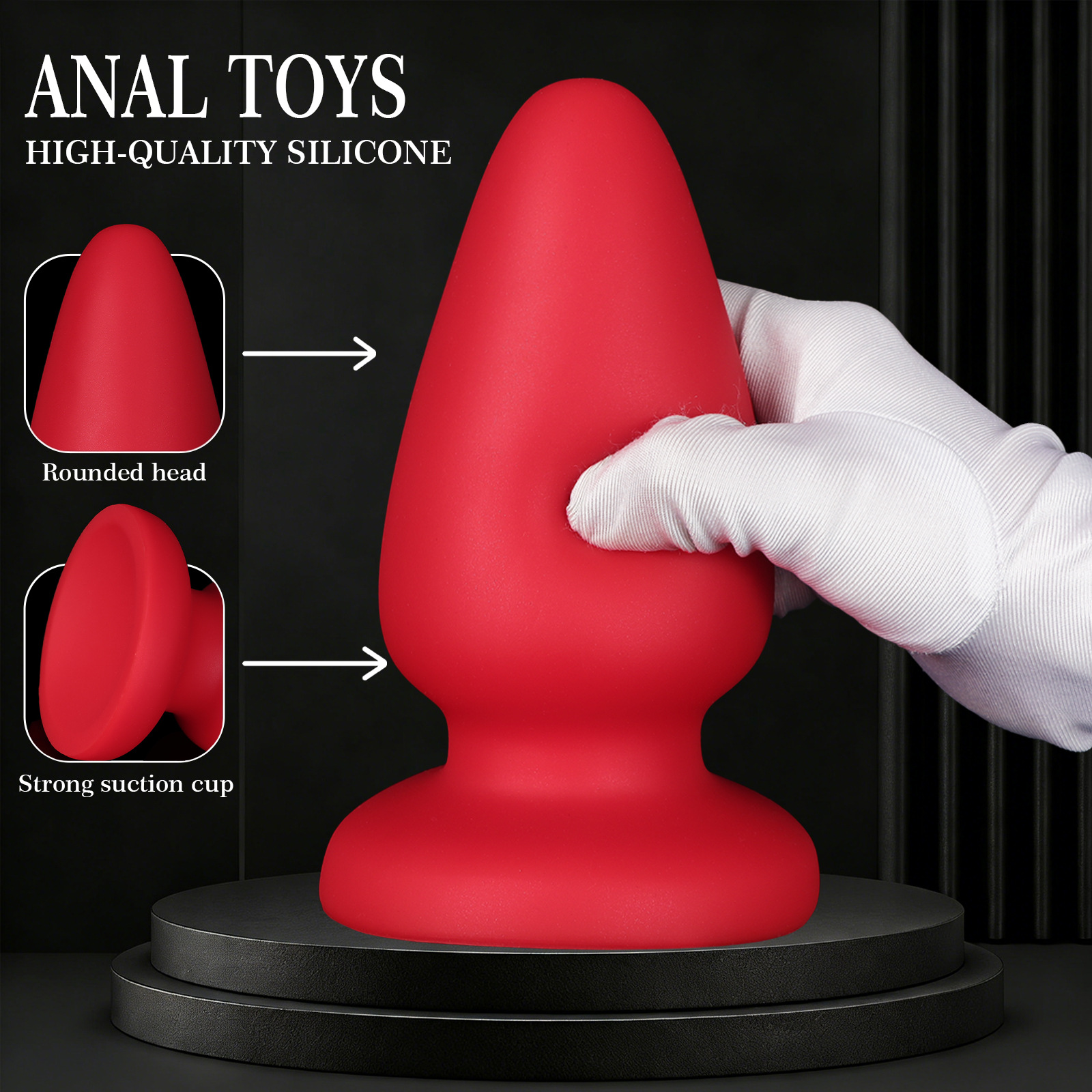 Super Soft Dragon Egg Butt Plug for Anal Play - Image 3