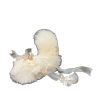 Sweet Cream Voice-Controlled Electric Tail Butt Plug with Real Fox Fur Bow & Bell