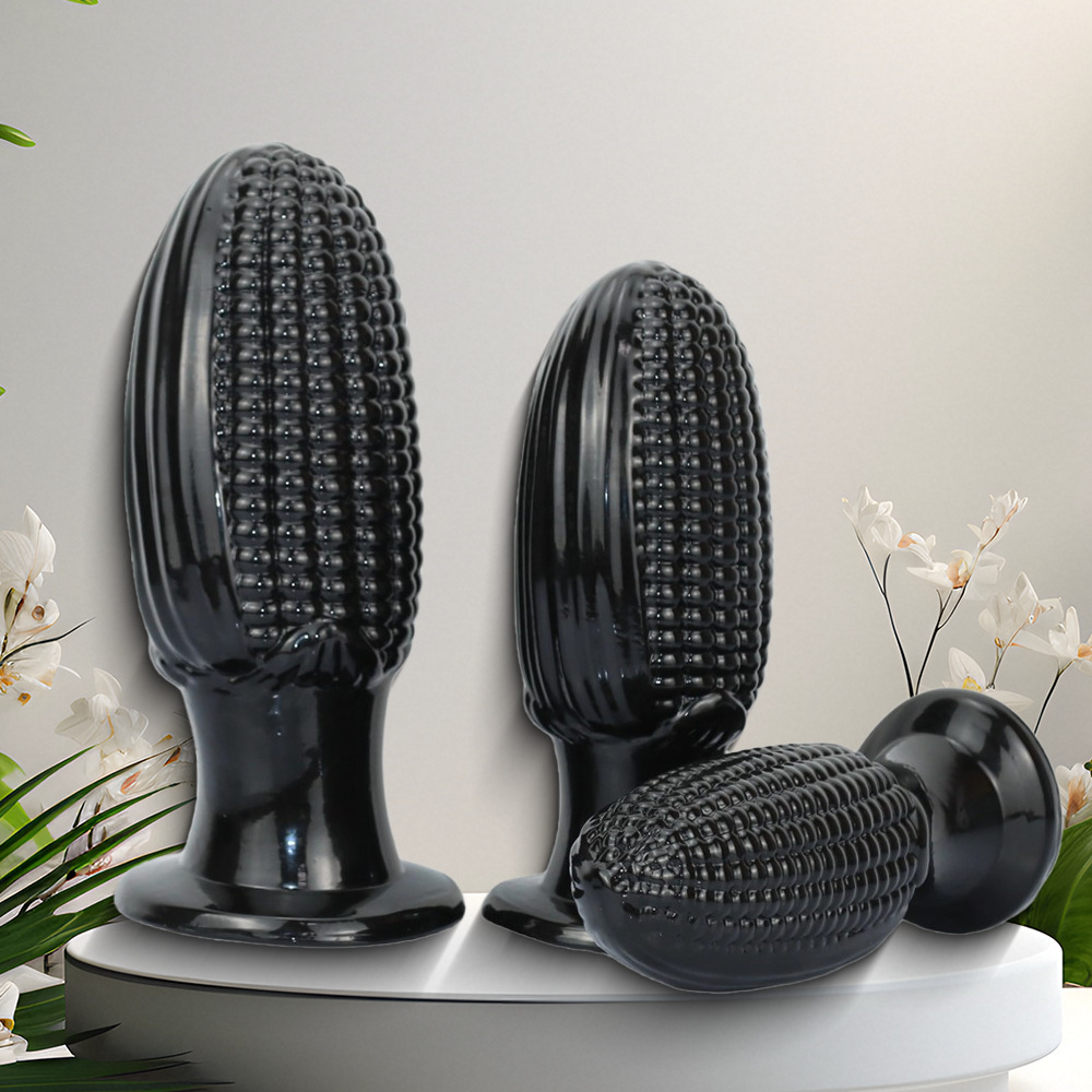 Large Corn Vegetable Dildo for Women - Realistic Penis Butt Plug for Adult Pleasure