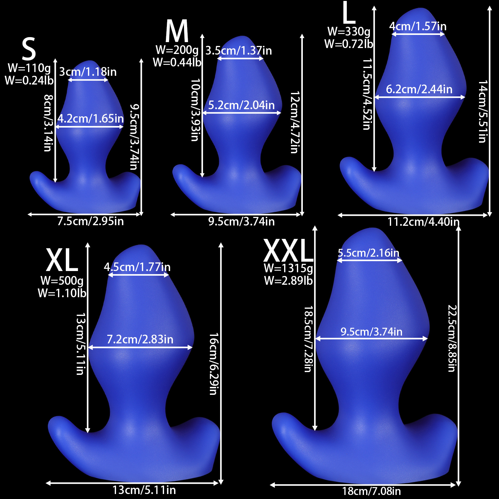 Douding Silicone Butt Plug for Anal Expansion & Massage - Image 4