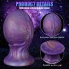 Large Silicone Dragon Egg Butt Plug for Adult Play & Pleasure