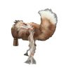 Neverland Ranch 40cm Electric Fox Tail with Remote Control & Bell - Realistic Wool, Cute Bow Accent