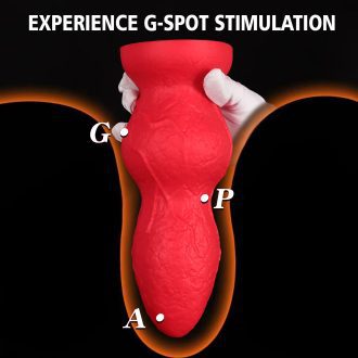 Soft Silicone Pagoda Butt Plug with Two Beads for Anal Play