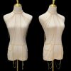 Black Gold Fox Fur Tail Collar with Bell & Anal Plug - Sexy Nightwear Accessory