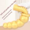 Silicone Double-Ended Dildo with Handle Grip - Oversized, Super Thick Adult Toy