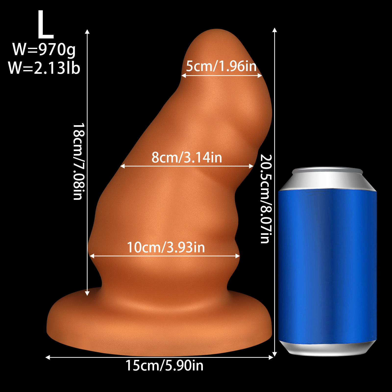 Soft Silicone Anal Expander & Dildo for Men & Women - Discreet Pleasure Device - Image 6