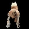 Neverland Ranch 40cm Electric Fox Tail with Remote Control & Bell - Realistic Wool, Cute Bow Accent