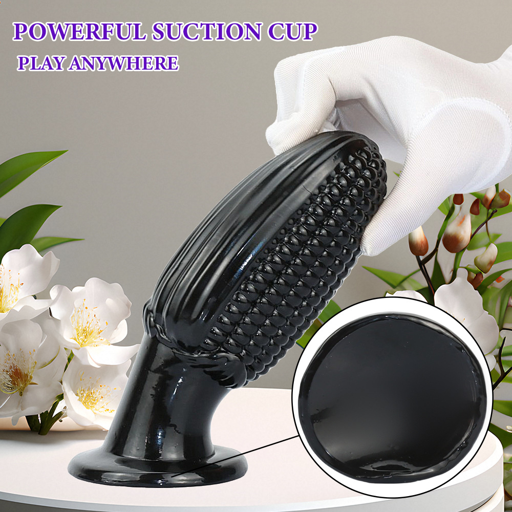 Large Corn Vegetable Dildo for Women - Realistic Penis Butt Plug for Adult Pleasure - Image 3