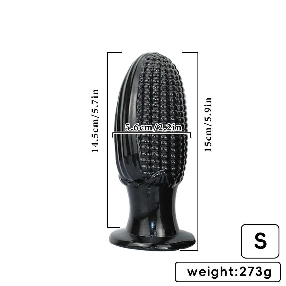 Large Corn Vegetable Dildo for Women - Realistic Penis Butt Plug for Adult Pleasure - Image 6