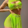 Sexy Mesh Cutout Lingerie Bra Uniform