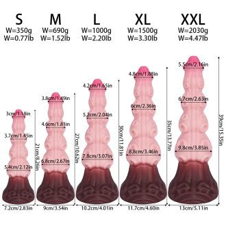 Octopus Fat Butt Plug – Pure Silicone Anal Expander Dildo for Couples