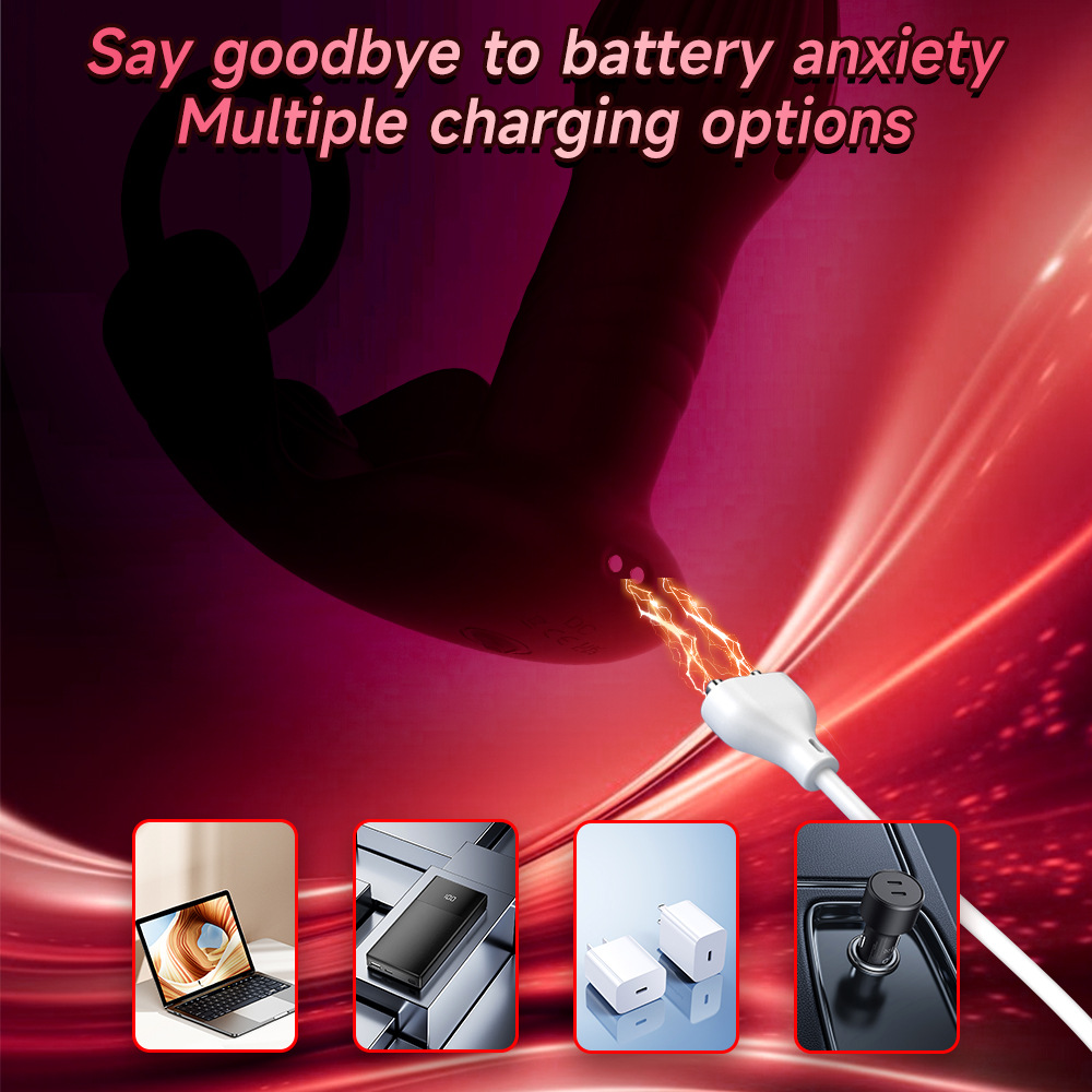 Remote Control Prostate Massager Vibrator Telescopic Anal Plug - Image 4