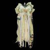 Matcha Green Fox Tail Pearl Zircon Necklace 40cm