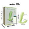 App-Controlled Wearable Vibrator for Women - Discreet, Powerful Green Adult Sex Toy